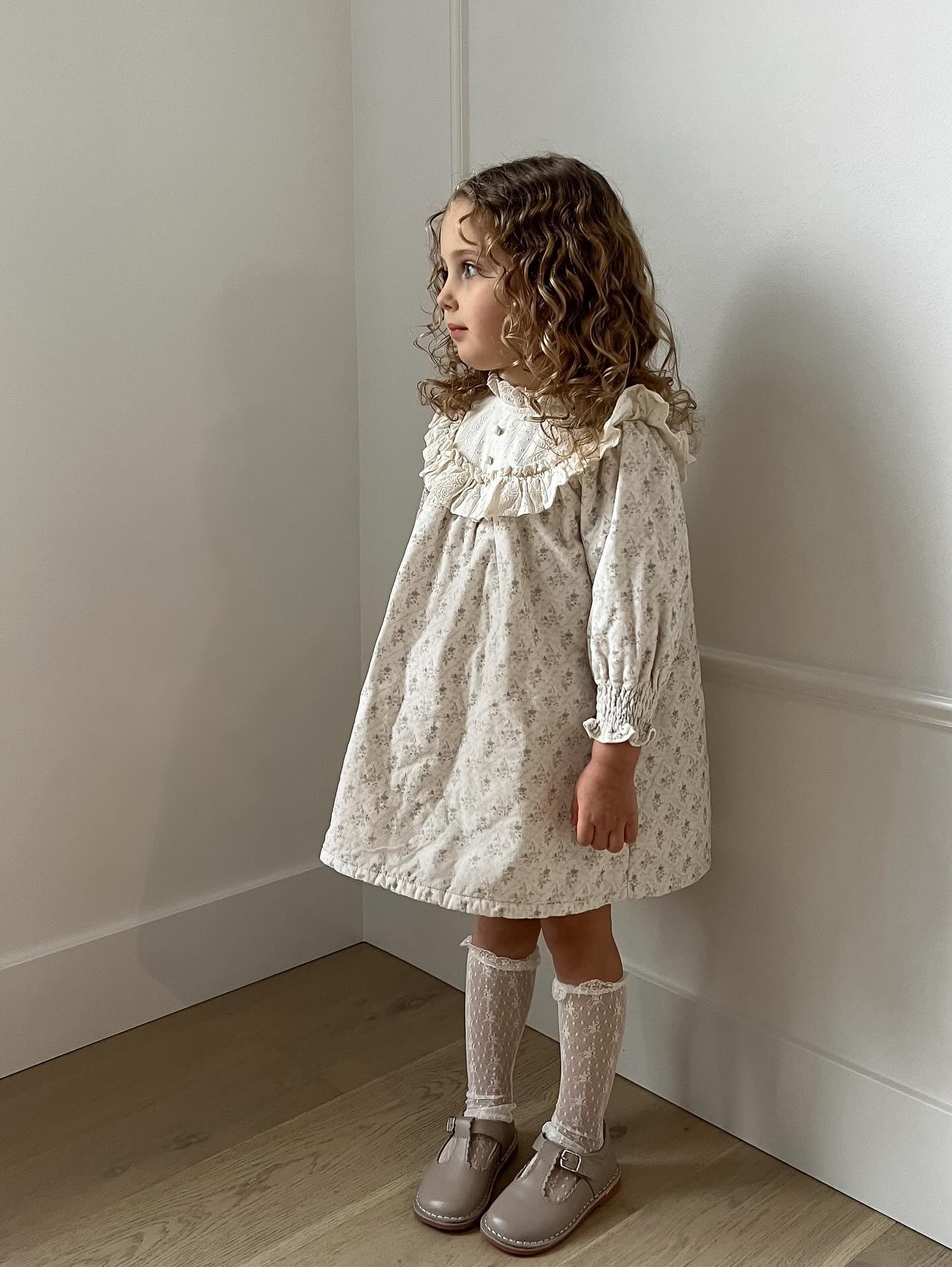 Thick quilted winter dress LA R MINI Thick quilted winter dress LA R MINI