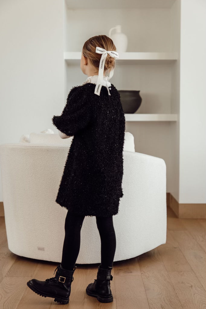 Black winter dress LA R MINI Black winter dress LA R MINI