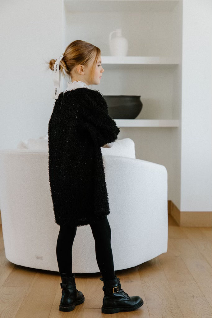 Black winter dress LA R MINI Black winter dress LA R MINI